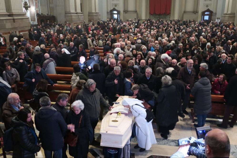 I funerali di don Nicolini a Bologna - Minnicelli-Bragaglia