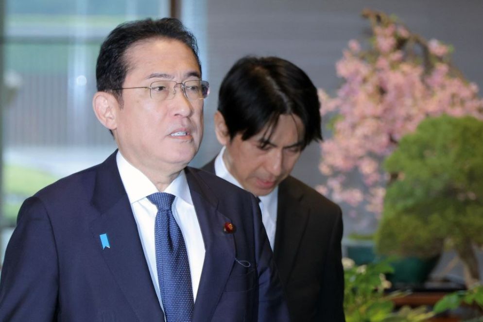 Il premier giapponese Fumio Kishida - ANSA