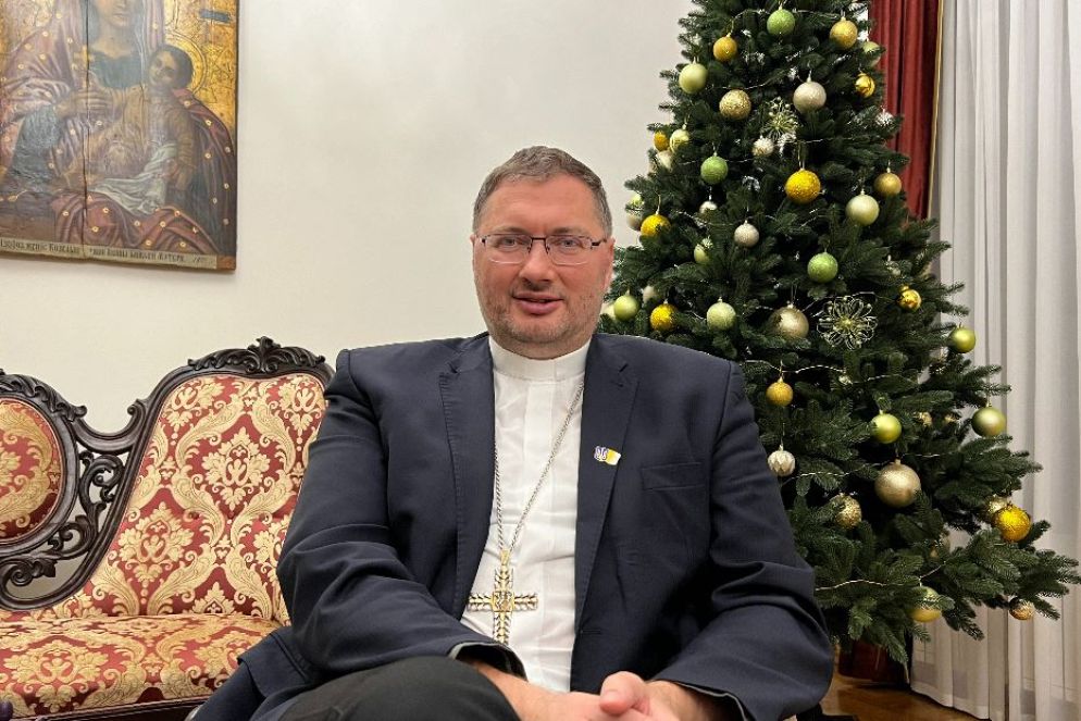 L’arcivescovo Visvaldas Kulbokas, nunzio apostolico a Kiev - Gambassi