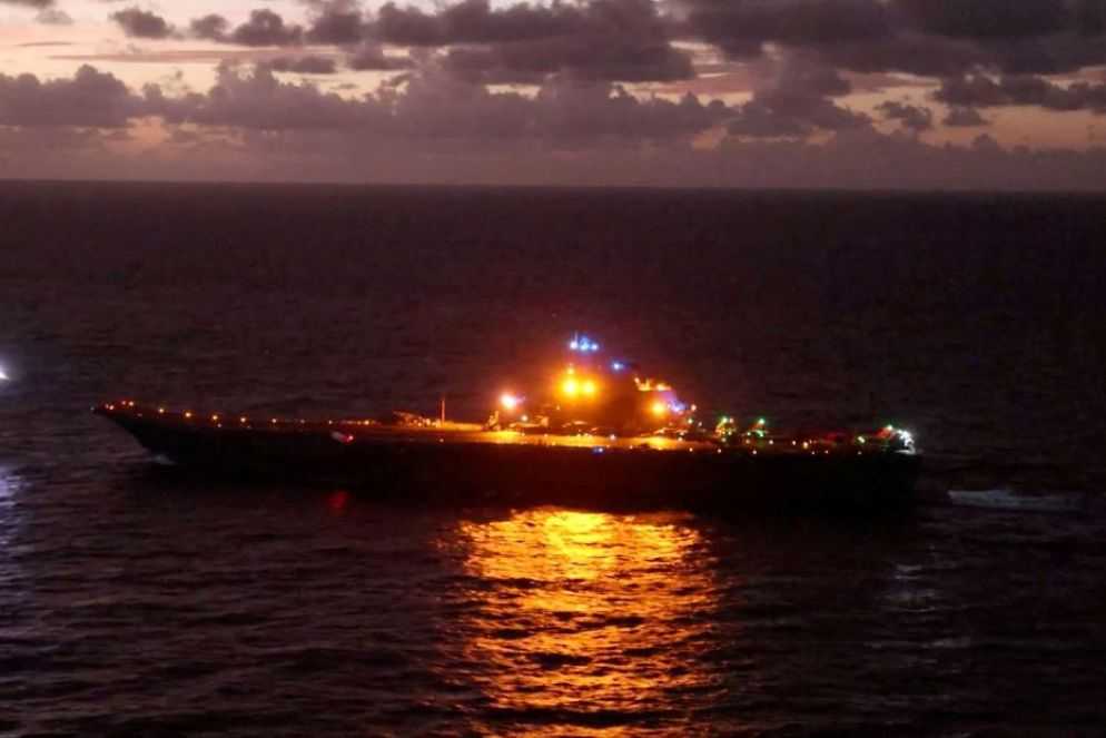 La portaerei cinese Liaoning - REUTERS