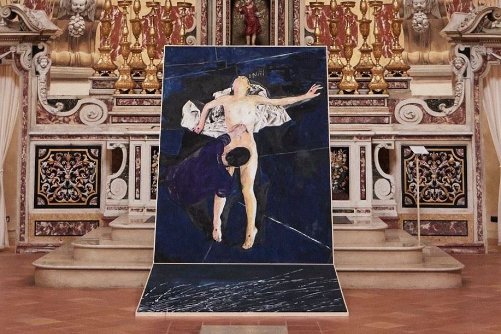 Andrea Saltini, "INRI - San Longino", 2024 - CsArt/Museo Diocesano di Carpi