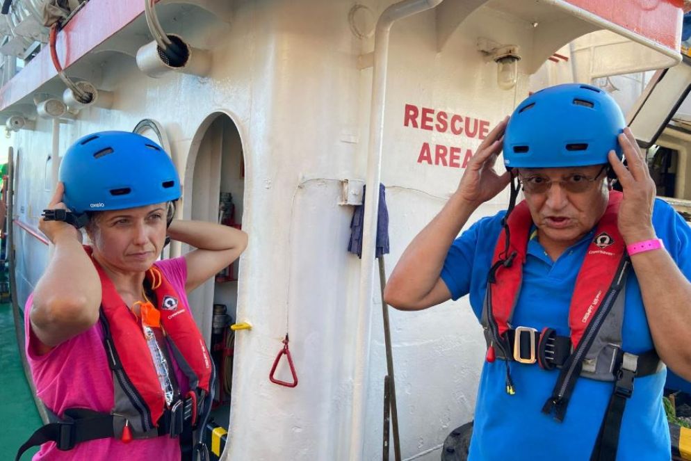 Donatella D’Anna e don Alessandro Messina, direttori delle sedi Migrantes di Caltanisetta e Fano - .