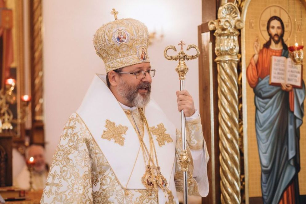 L'arcivescovo maggiore di Kiev e capo della Chiesa greco-cattolica ucraina, Sviatoslav Shevchuk - Ugcc