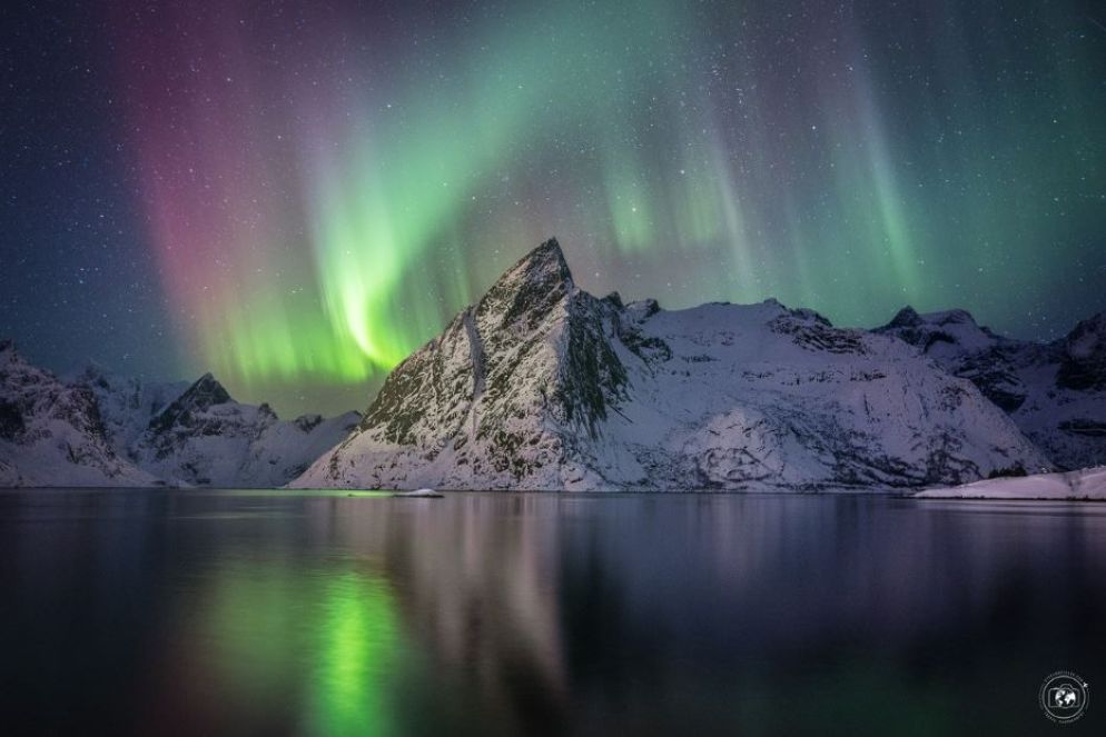 L’aurora boreale alle isole Lofoten, nel nord della Norvegia - La meta del fotografo di viaggio Stefano Tiozzo