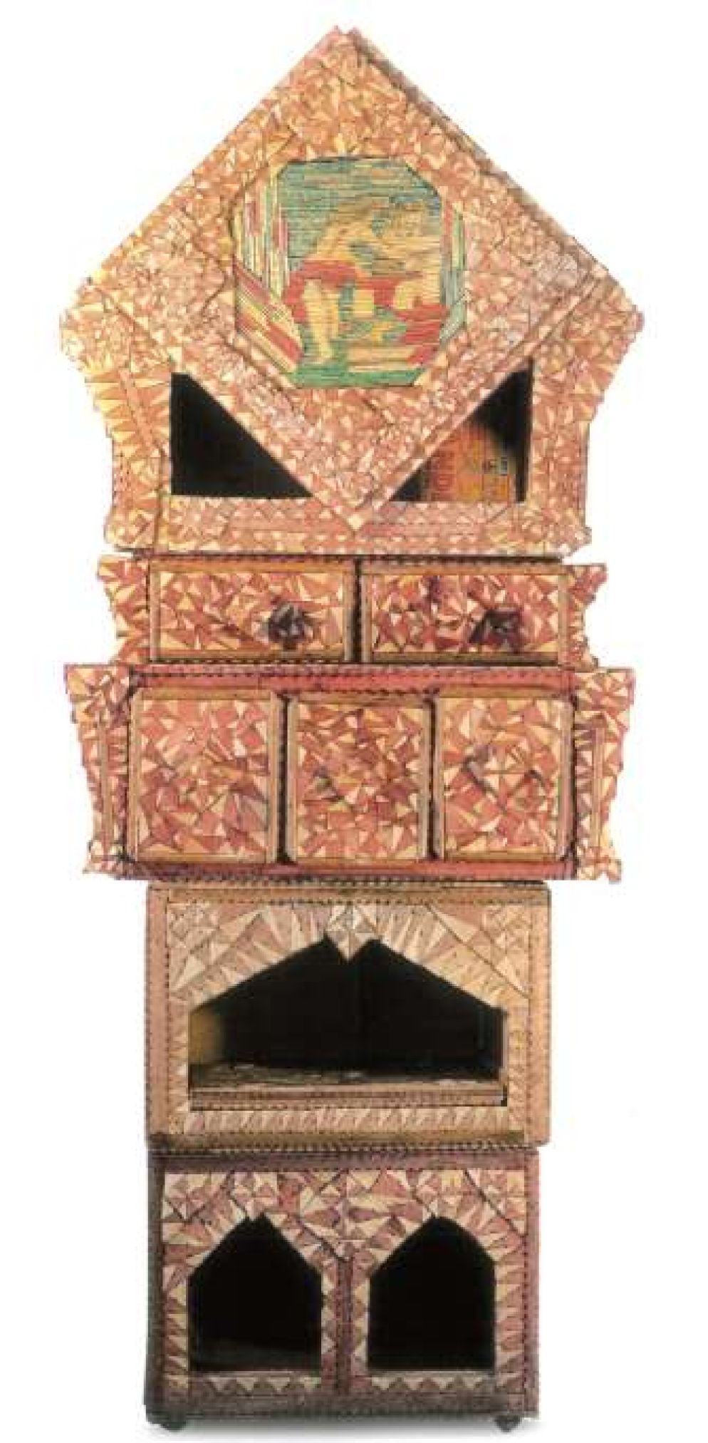 Egidio Cuniberti, "Cabinet (a 4 corpi)" - .