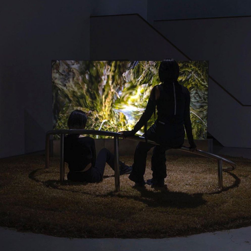 “Coagulation3” di Gijeong Goo dal padiglione tematico “Hybrid Landscape is Isolated” - maltabiennale.art