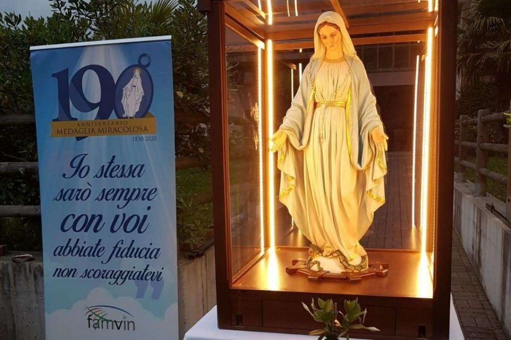 Il pellegrinaggio in Italia dell’effigie della Madonna della Medaglia miracolosa - Famiglia vincenziana