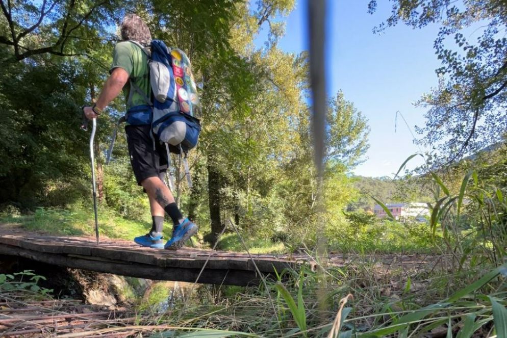 Smart Walking, Davide Fiz in cammino sulla Via delle Sorelle - D.Fiz