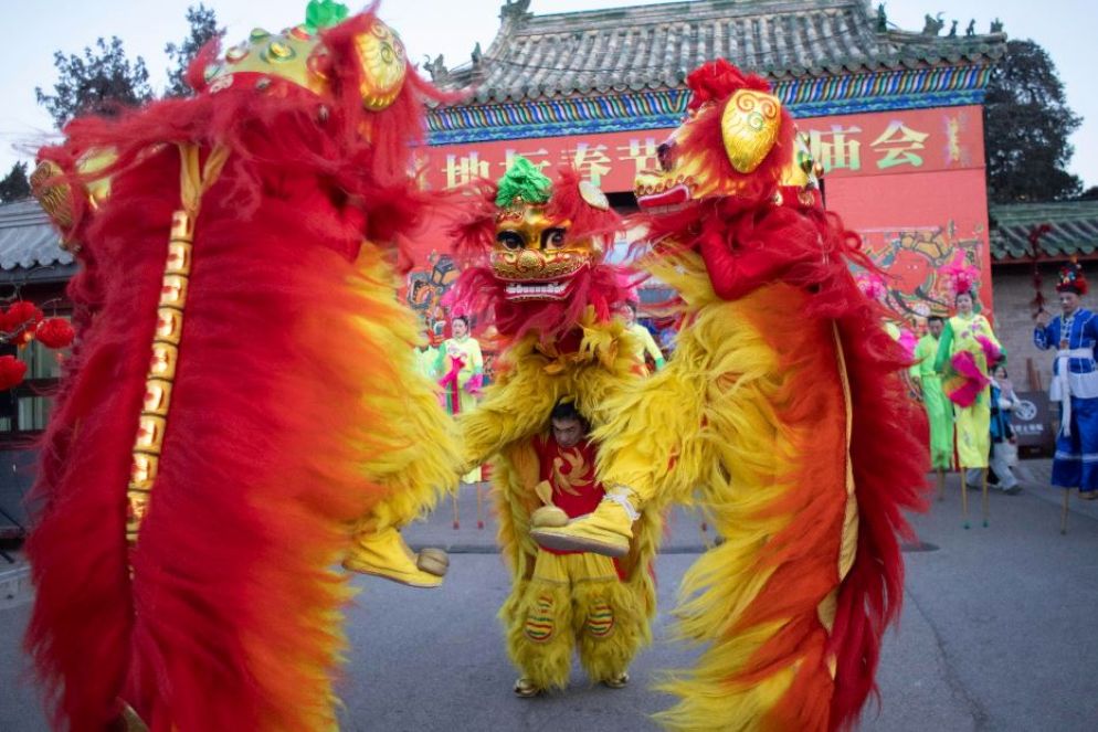 La festa in Cina - ANSA