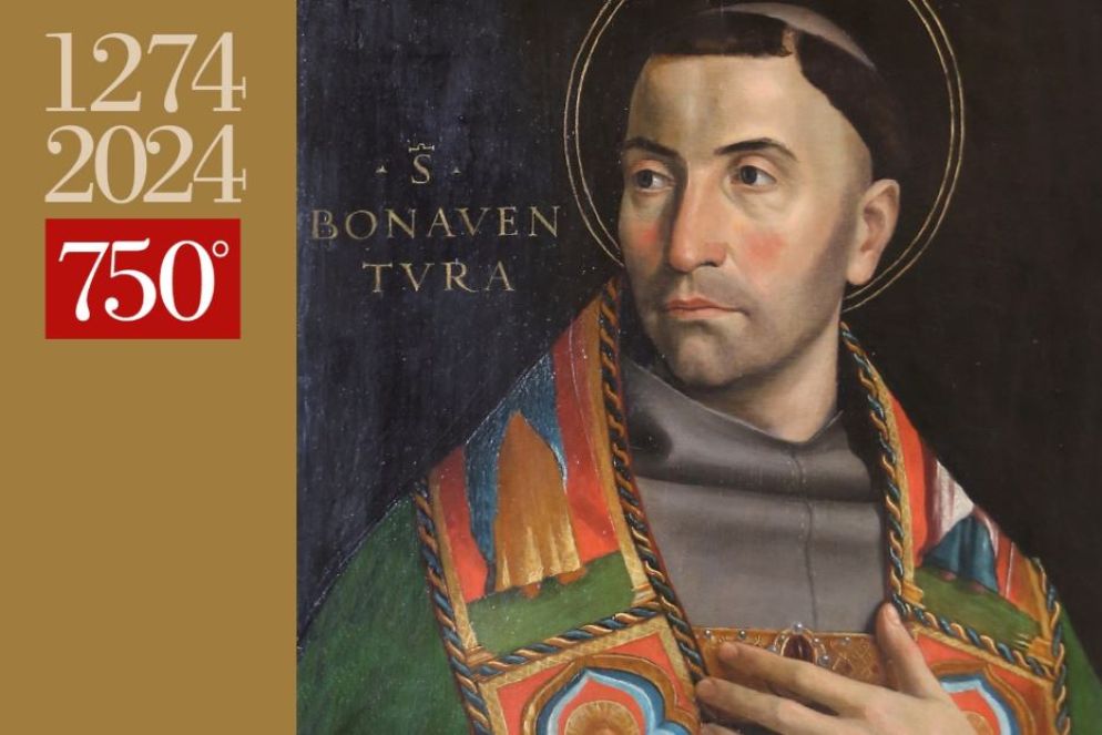 Il logo delle celebrazioni per i 750 anni dalla morte di Bonaventura - Conferenza dei Ministri Generali del Primo Ordine Francescano e del Terz'Ordine Regolare