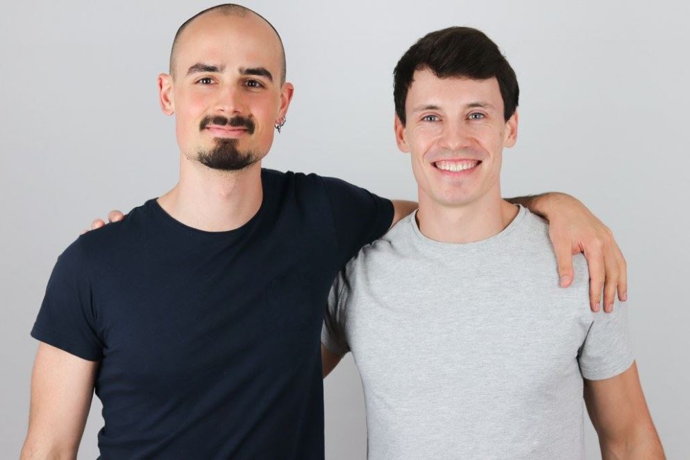 I due co-fondatori di Benefficienza, Luca Stocco e Sebastian Trenckmann - Web