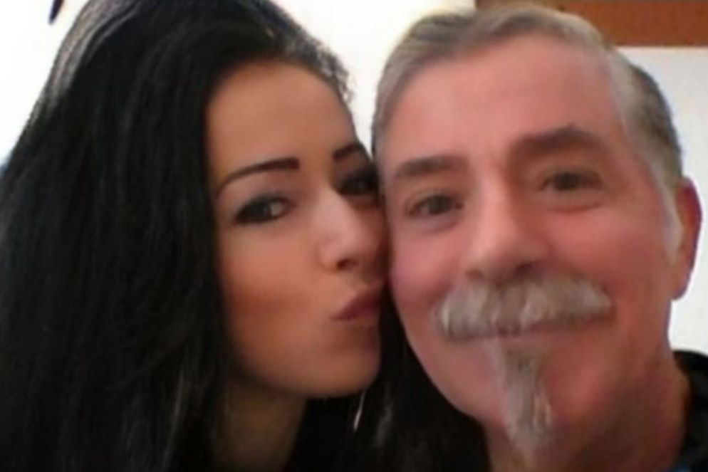 Marica con il papà Pippo
