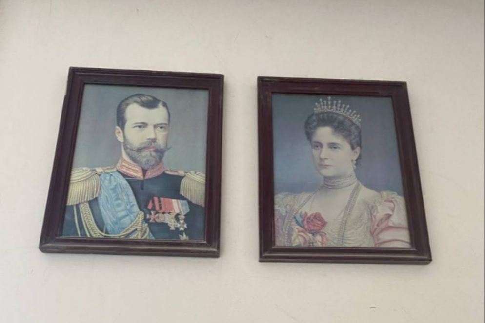 I ritratti dell'imperatore russo Nicola II e dell'imperatrice Alessandra trovati nel santuario - Tkachenko.UA-Telegram