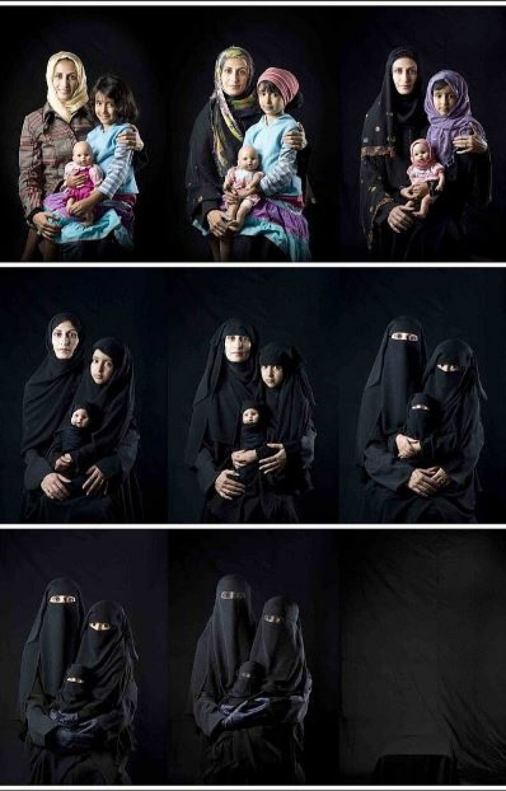 Shadi Ghadirian, “La sparizione della donna” - Courtesy of the artist