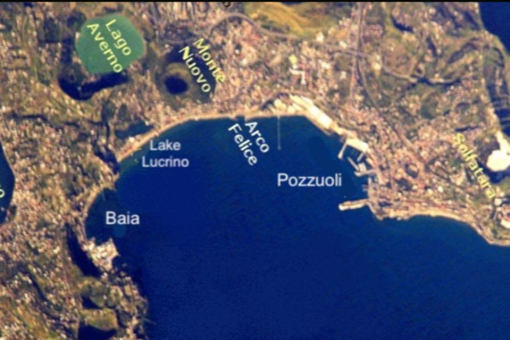 L'area dei Campi Flegrei - Nasa