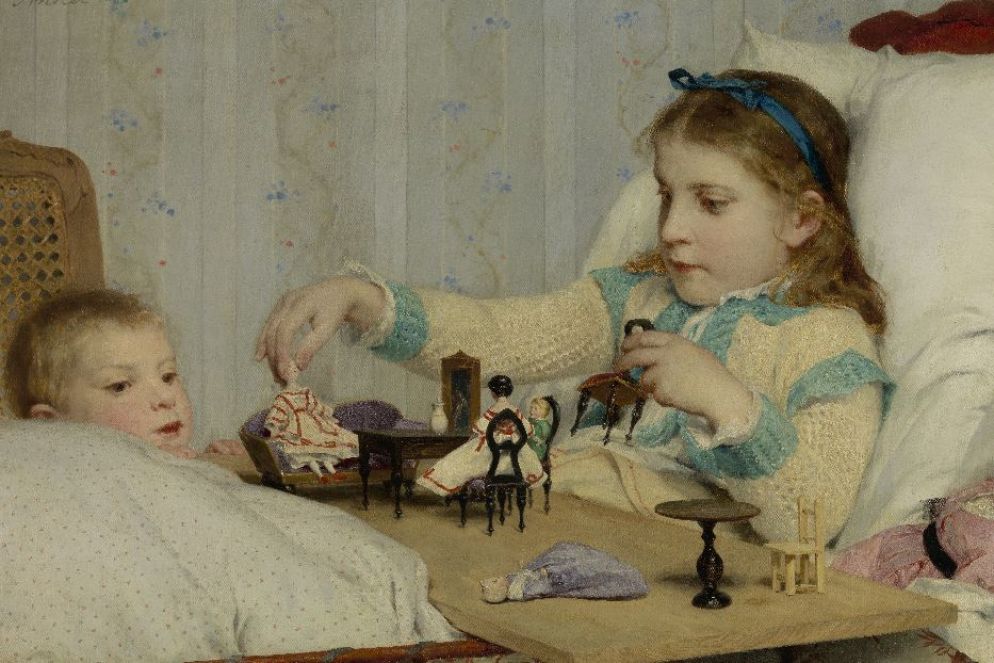 Albert Anker "La convalescente" - SIK-ISEA (Philipp Hitz)