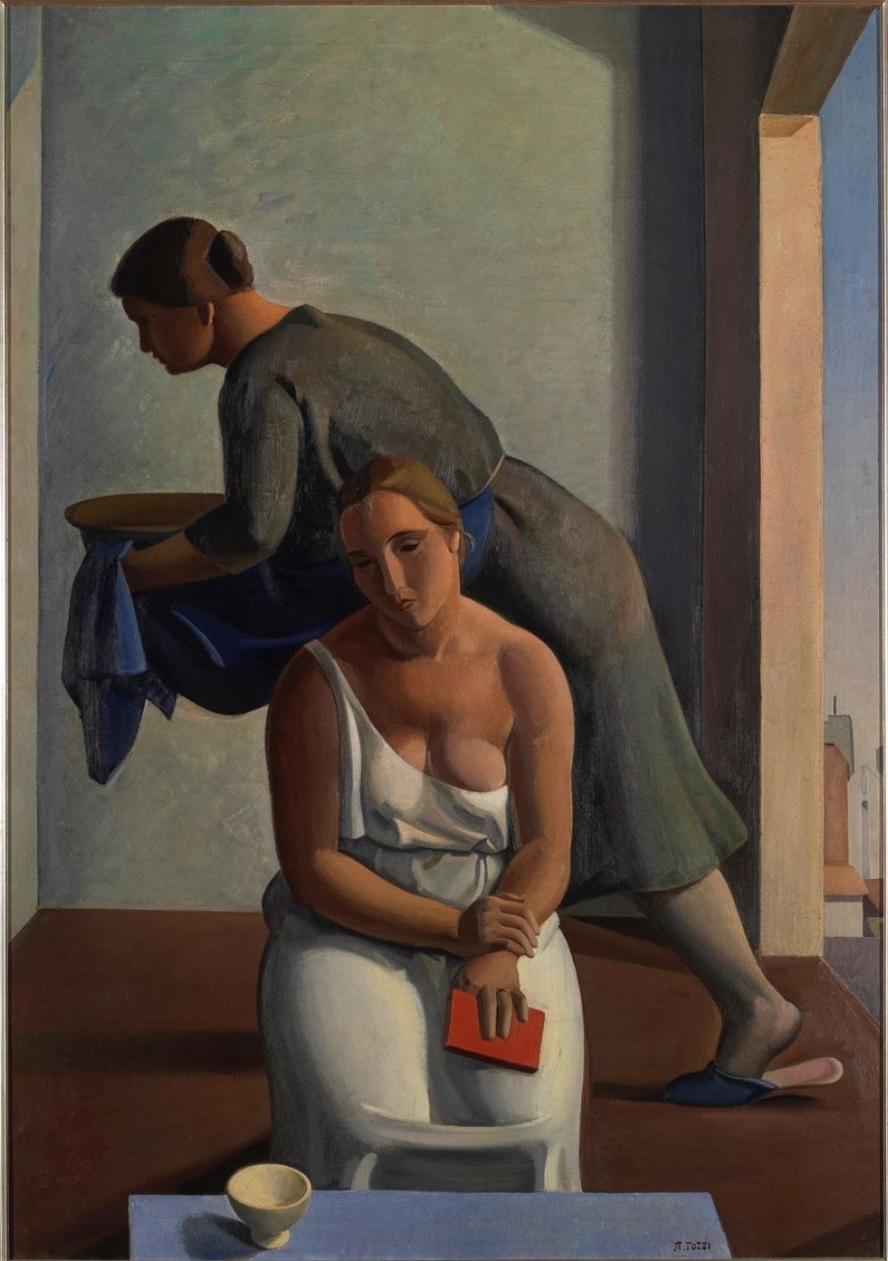 Mario Tozzi, "Mattutino (Réverie matinale)", 1927; Museo del Novecento, Milano - Mart/Luca Carrà