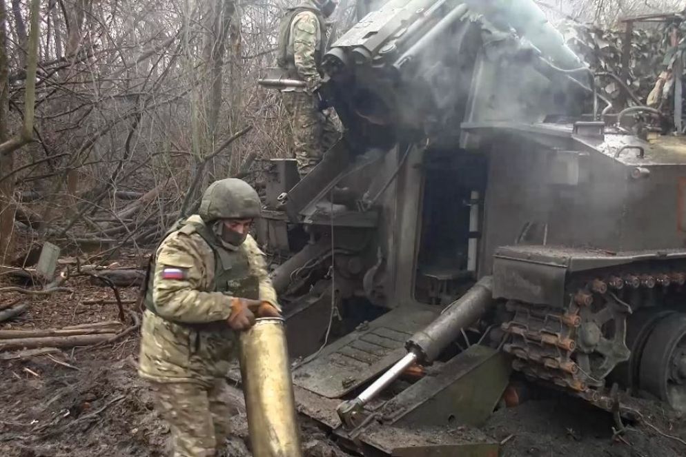 Un soldato russo nel Donetsk meridionale - Ansa / fermoimmagine da video del Ministero della Difesa russo