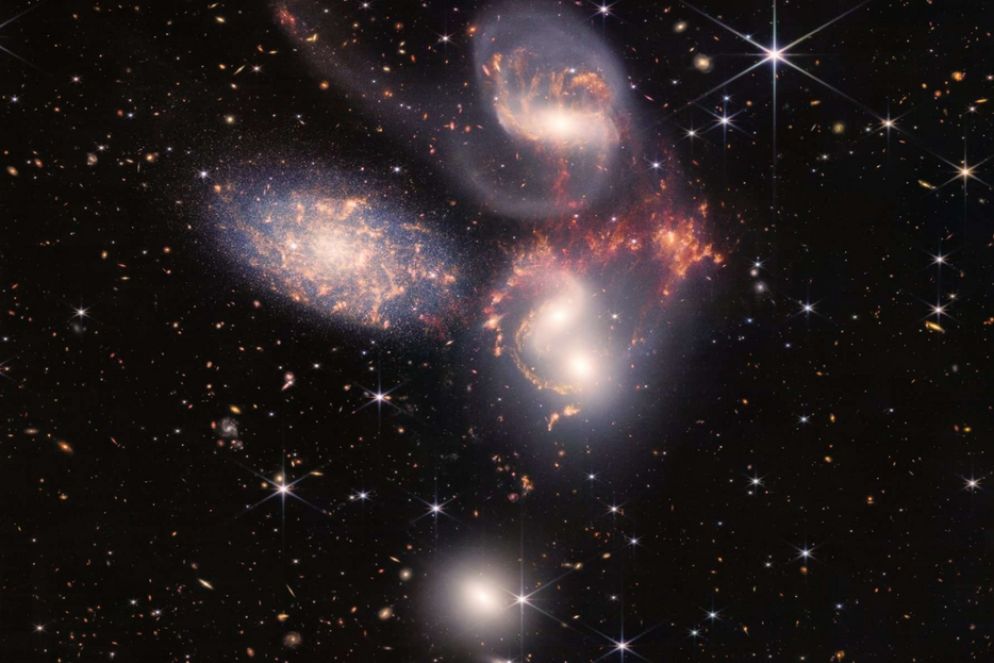 Quintetto di Stephan - Nasa, Esa, Csa, Stsci, Webb Ero Production Team/Reuters