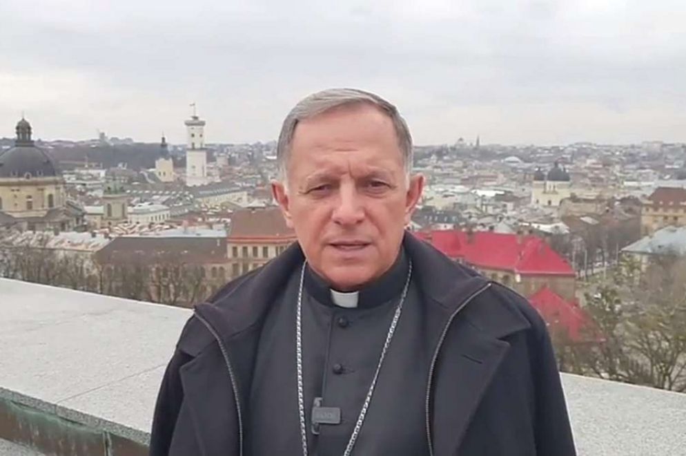 L’arcivescovo latino di Leopoli, Mieczyslaw Mokrzycki, - rkc.lviv.massmedia
