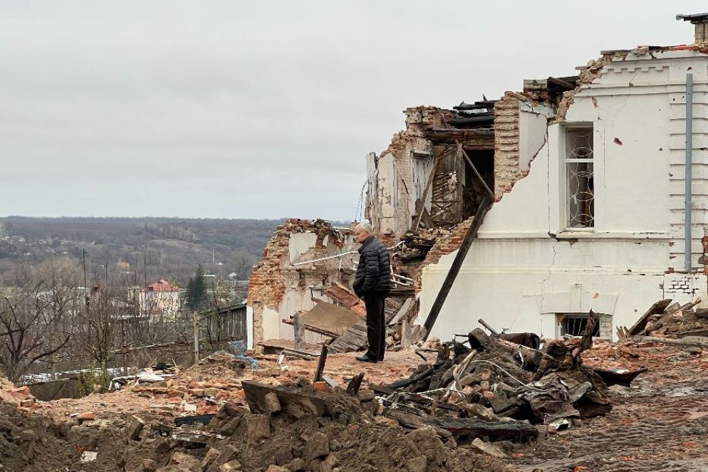 La devastazione a Kupiansk, la città sul fronte che ha l'esercito russo a pochi chilometri - Gambassi