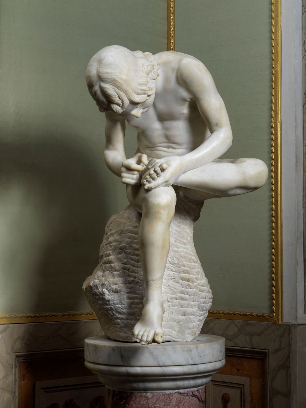 Particolare di “Cavaspina”, XVI secolo - © ph. Luciano Romano 2020/Galleria Borghese