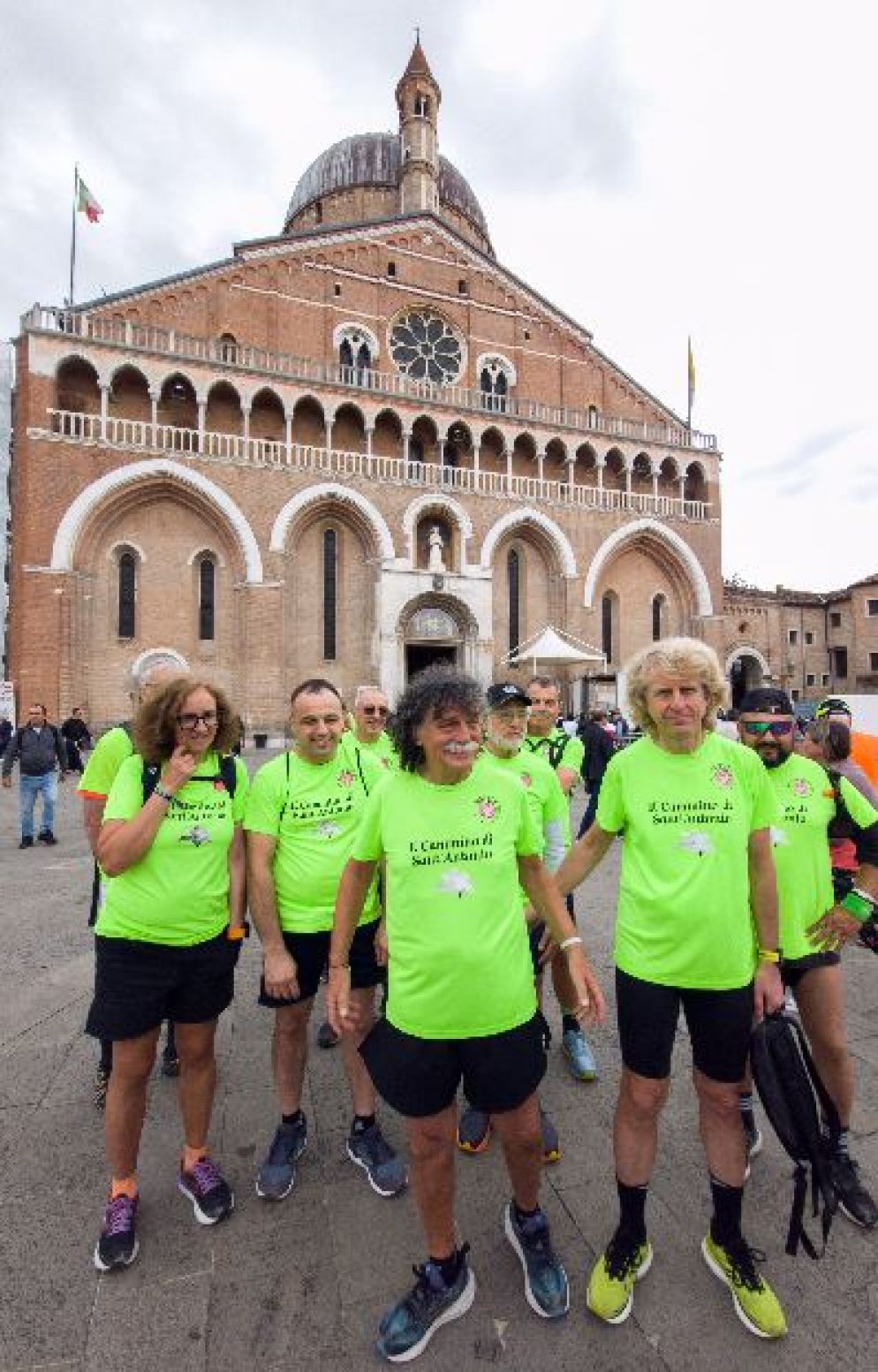 I pellegrini giunti a Padova per la festa di sant'Antonio - Boato