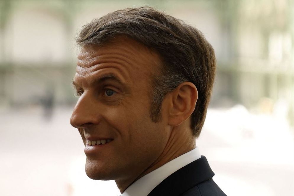 Il presidente francese Macron - Reuters