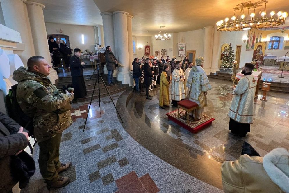 La Messa di Natale nella Cattedrale greco-cattolica di Kharkiv - Gambassi