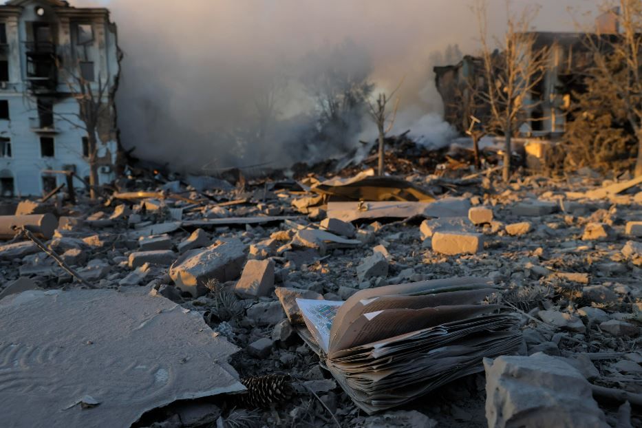 Il bombardamento del 1 agosto a Kramatorsk, ultima grande città ancora ucraina nella regione di Donetsk - Ansa