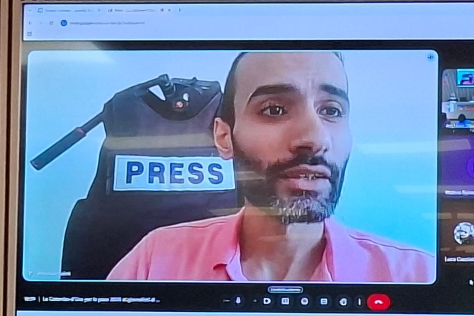 Il videomaker Alhassan Selmi - Alessia Guerrieri