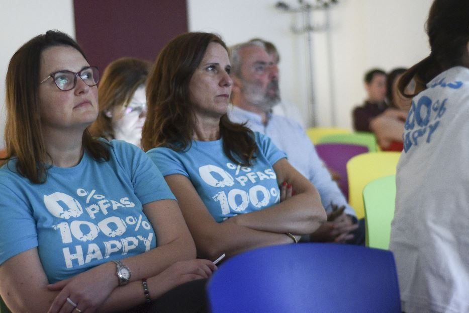Le Mamme No Pfas, che per anni hanno condotto la battaglia contro la Miteni di Trissino - .