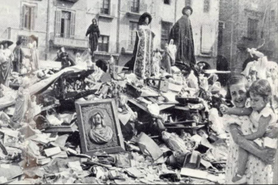 Le persecuzioni alla Chiesa cattolica durante la Guerra civile spagnola - @UniCatolicos_es