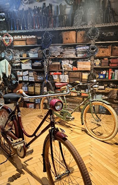 L’«officina» del Museo AcdB - Alessandria città della Bicicletta - G.Matarazzo