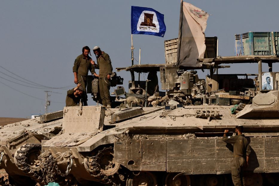 Un tank israeliano - Reuters