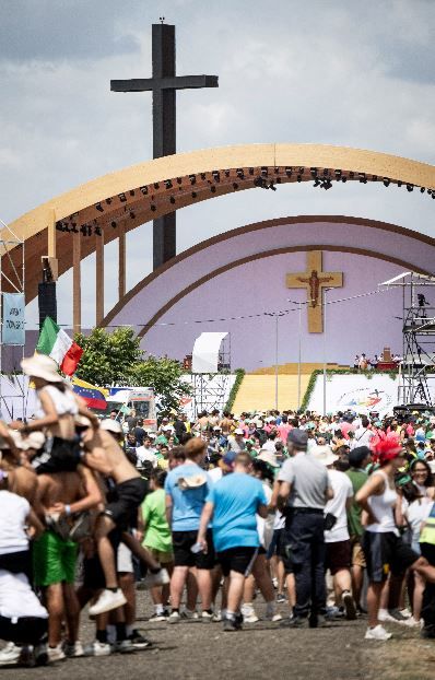 Il palco di Tor Vergata - Agenzia Romano Siciliani