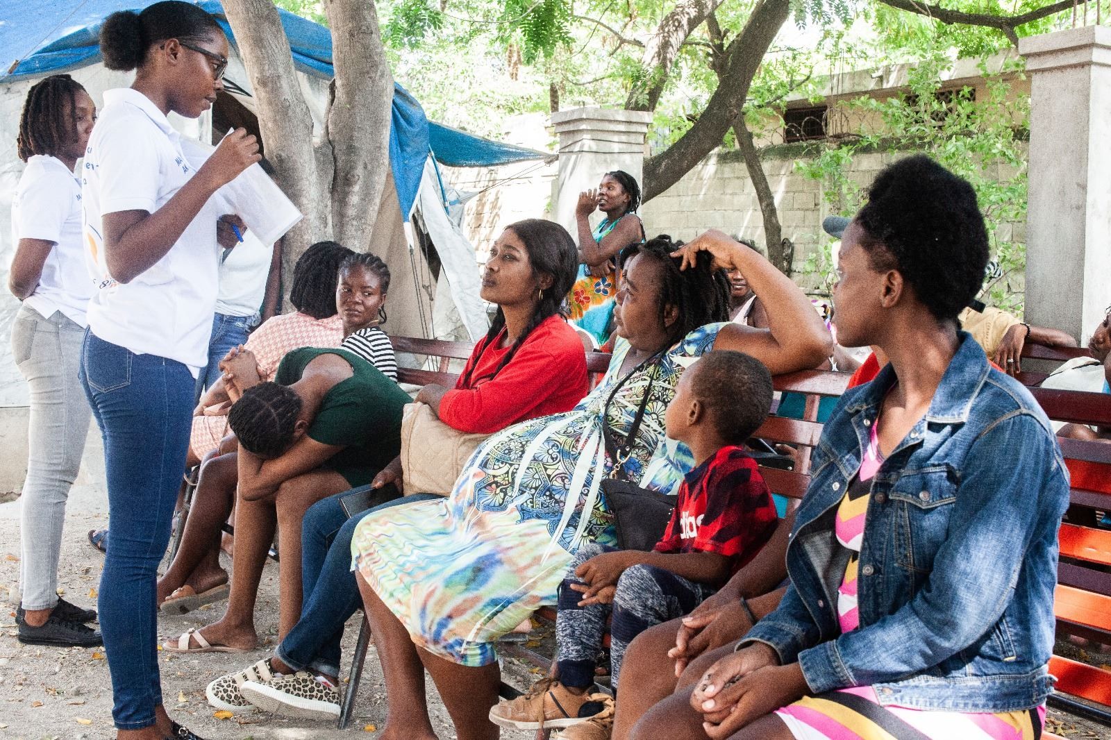 La struttura di Petite Place Cazeau ha una delle poche maternità ancora in funzione - Dsf-Reginald Louissant, 2025
