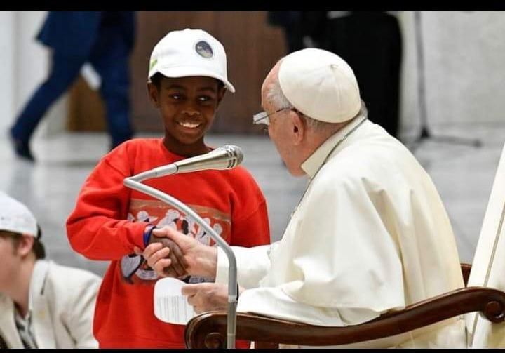 L'incontro tra i bambini e papa Francesco del 6 novembre 2023