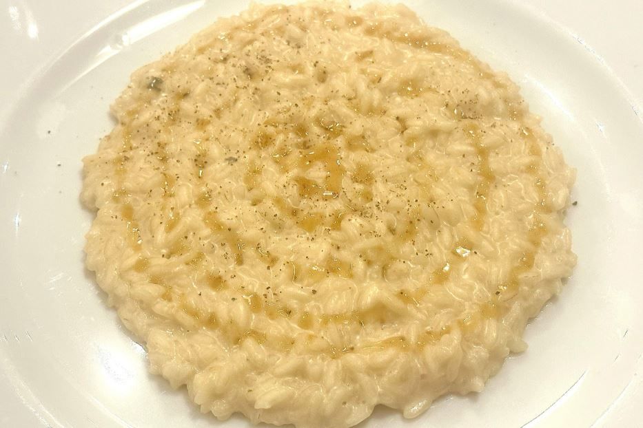 Il risotto al miele della degustazione al Relais Villa Fornari - G.Matarazzo