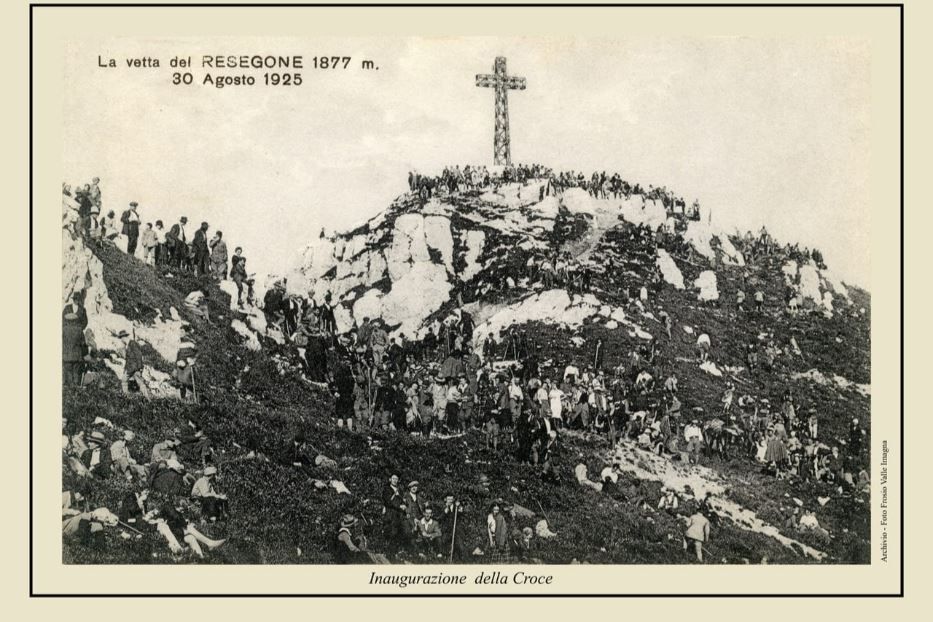 La cartolina celebrativa dell'inaugurazione nel 1925