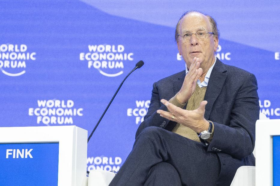 Laurence "Larry" Fink, presidente di BlacRock, il più grande fondo d'investimento del mondo - Imagoeconomica