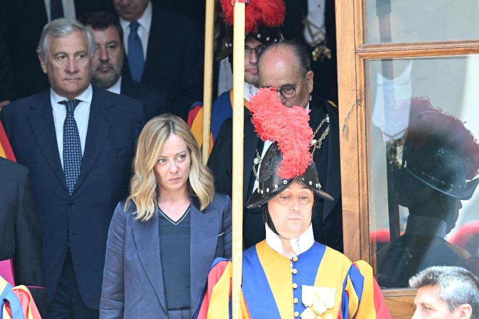 La premier Giorgia Meloni per la prima visita ufficiale dall'inizio del pontificato di Leone XIV - Ansa