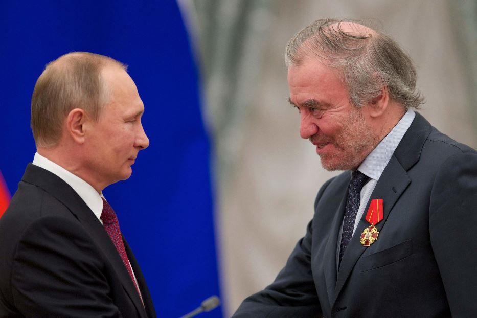Gergiev insieme a Putin - Ansa