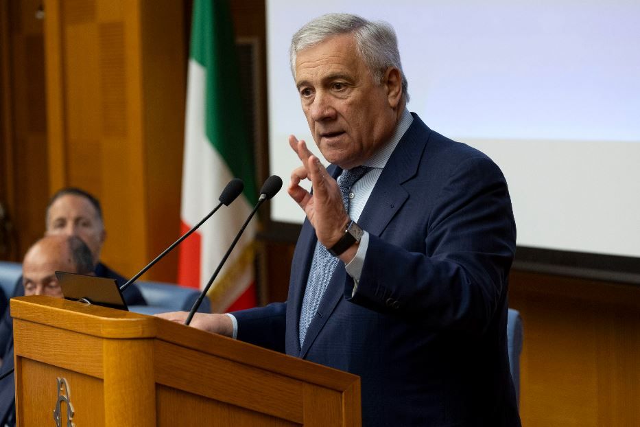 Il ministro degli Esteri Antonio Tajani - Ansa
