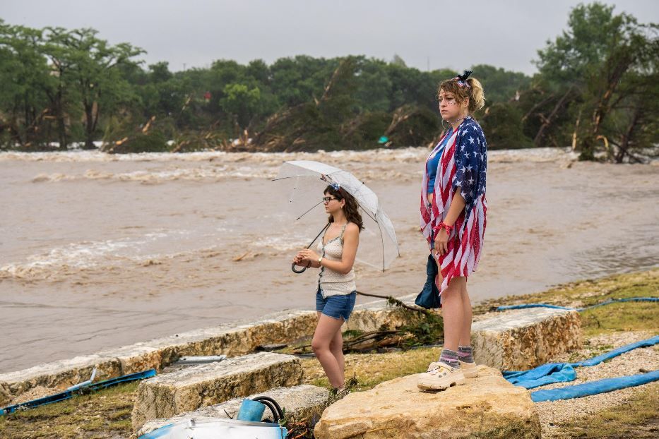 L'esondazione del fiume Guadalupe in Texas - Ansa