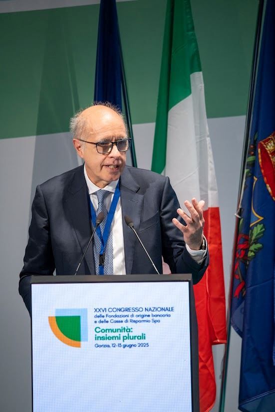 Il presidente di Acri, Giovanni Azzone che presiede dal 2023 anche la Fondazione Cariplo - 2022 Gianpaolo Scognamiglio / Acri