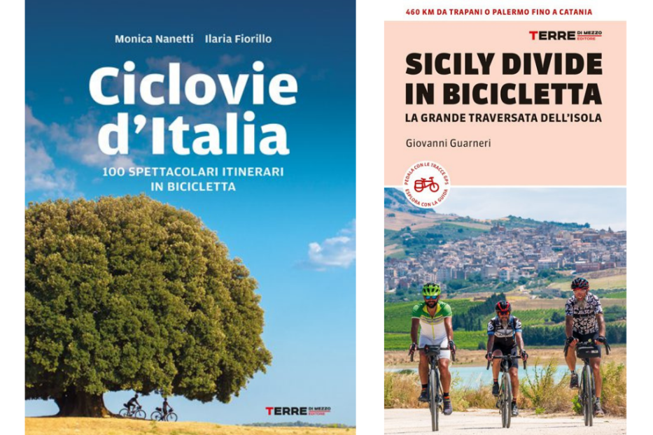 Le guide Ciclovie d'Italia e Sicily divide in bicicletta - Terre di Mezzo