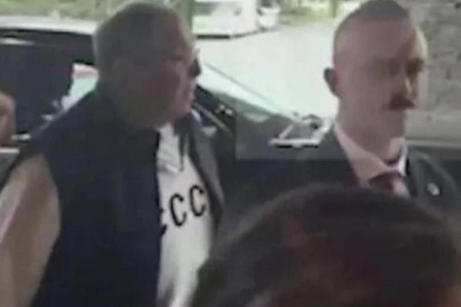 La maglia di Lavrov con la scritta “Cccp” - .