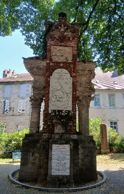 Ricostruzione ottocentesca da resti romani a Besançon - D. Zappalà