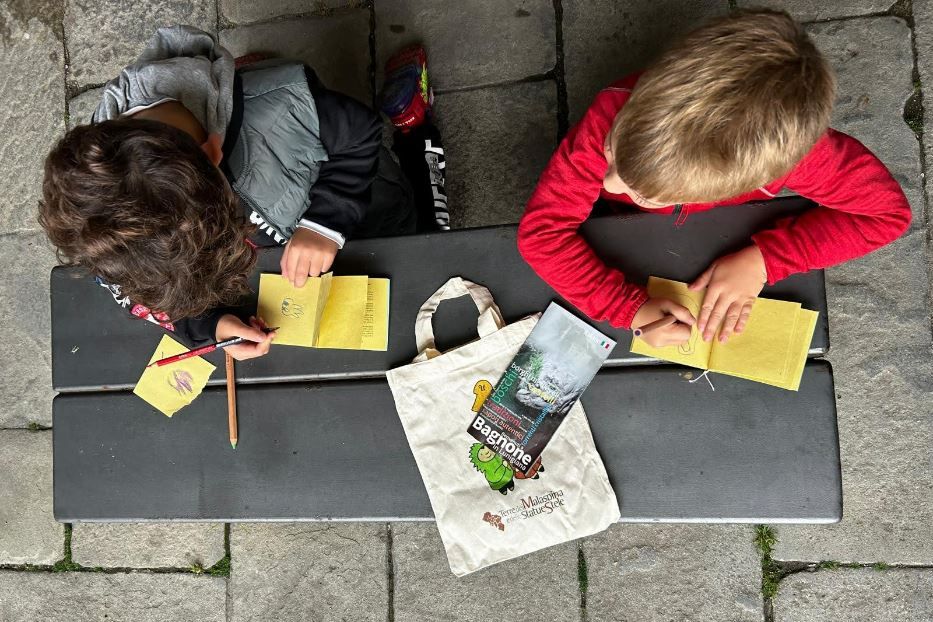 A Bagnone, in Lunigiana, bambini pronti alla sfida - Touring Club Italiano